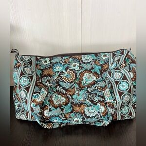 Vera Bradley Java Blue Paisley XL duffel bag